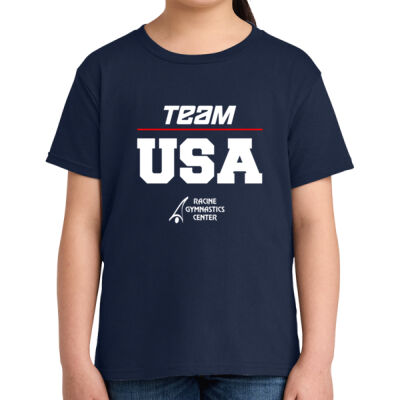 Racine Gymnastics Center - Gildan - Youth Softstyle ® T Shirt - 64000B Thumbnail