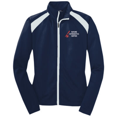 Racine Gymnastics Center - Ladies Tricot Track Jacket Thumbnail