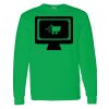 Heavy Cotton 100% Cotton Long Sleeve T Shirt Thumbnail