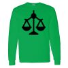Heavy Cotton 100% Cotton Long Sleeve T Shirt Thumbnail
