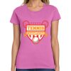 Ladies Heavy Cotton 100% Cotton T Shirt Thumbnail