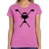 Ladies Heavy Cotton 100% Cotton T Shirt Thumbnail