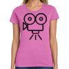 Ladies Heavy Cotton 100% Cotton T Shirt Thumbnail
