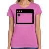 Ladies Heavy Cotton 100% Cotton T Shirt Thumbnail