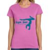 Ladies Heavy Cotton 100% Cotton T Shirt Thumbnail