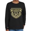 Youth Heavy Cotton 100% Cotton Long Sleeve T Shirt Thumbnail
