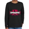 Youth Heavy Cotton 100% Cotton Long Sleeve T Shirt Thumbnail