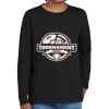 Youth Heavy Cotton 100% Cotton Long Sleeve T Shirt Thumbnail