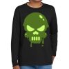 Youth Heavy Cotton 100% Cotton Long Sleeve T Shirt Thumbnail