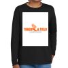 Youth Heavy Cotton 100% Cotton Long Sleeve T Shirt Thumbnail