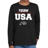 Youth Heavy Cotton 100% Cotton Long Sleeve T Shirt Thumbnail