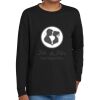 Youth Heavy Cotton 100% Cotton Long Sleeve T Shirt Thumbnail