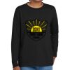 Youth Heavy Cotton 100% Cotton Long Sleeve T Shirt Thumbnail