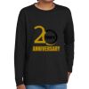 Youth Heavy Cotton 100% Cotton Long Sleeve T Shirt Thumbnail